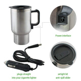 Electric Heated Car Travel Coffee Mug