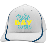 Best Day Ever STC16 Sport-Tek Flexfit Colorblock Cap