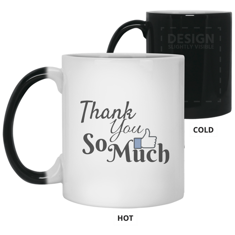 Thank You So Much 21150 11 oz. Color Changing Mug