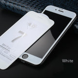 9H Hardness 4D Curved Edge Full Cover Tempered Glass for iphone