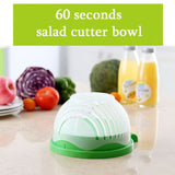 60 Seconds Salad/Fruit Cutter Bowl