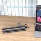 7 Ports USB 3.0 HUB with Phone Stand