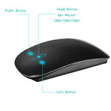 Ergonomic USB Wireless Touch Wheel Slim Mouse