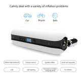 Intelligent Rechargeable Air Inflator Pump with LCD Display