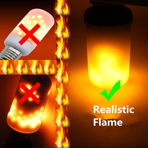 LED Flame Lights for Home Decoration