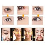 Gold Crystal Collagen Eye Mask Patches for Brighter, Younger-Looking Eyes