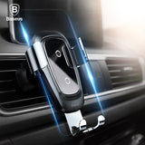 Qi Wireless Car Charging Air Vent Mount Phone Holder