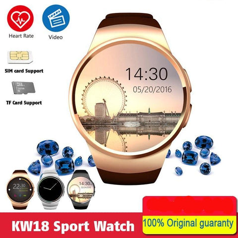 KW18 Smart Watch with SIM & TF Slot