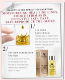 Pure 24K Gold Anti Wrinkle Face Care