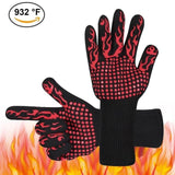 Heat-resistant Silicone Gloves for BBQ